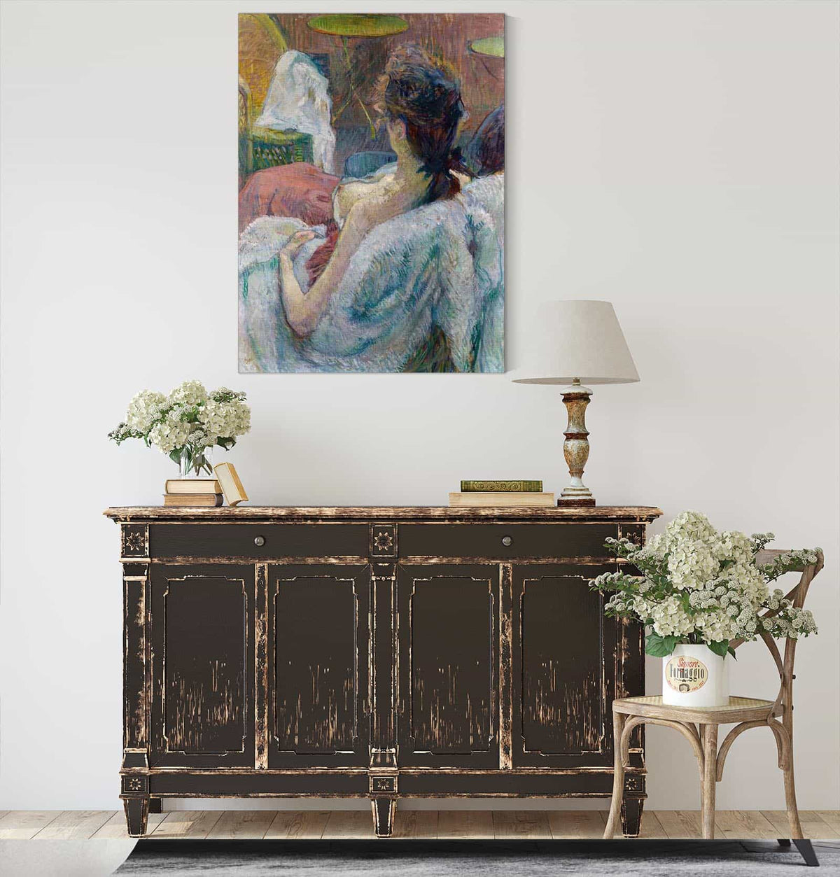 The Model Resting by Henri De Toulouse Lautrec