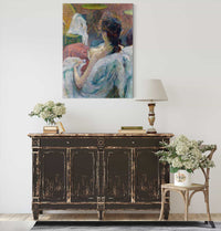 The Model Resting by Henri De Toulouse Lautrec