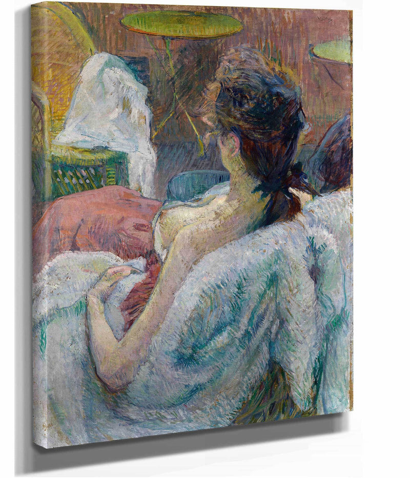 The Model Resting by Henri De Toulouse Lautrec