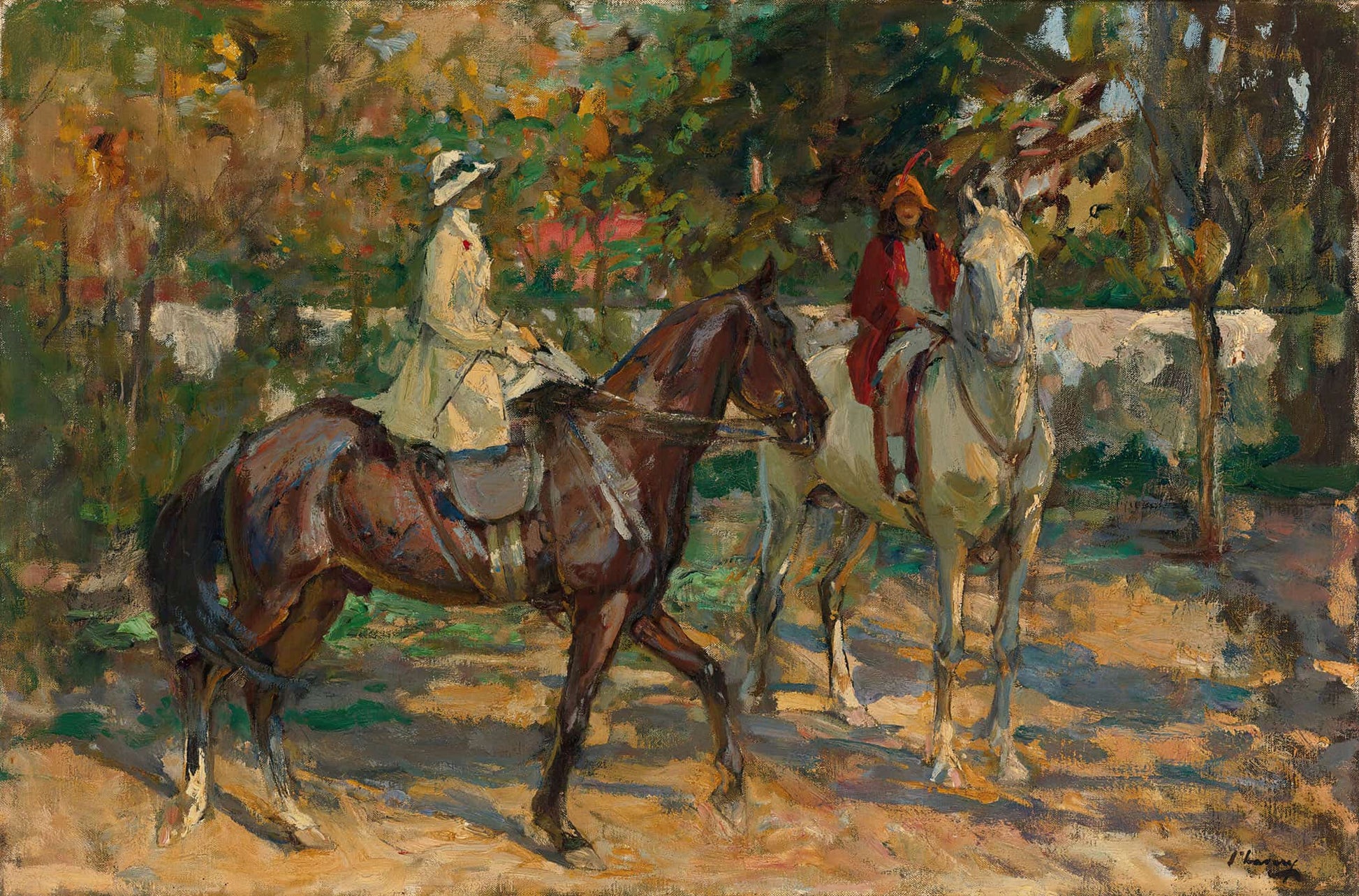 The Morning Ride by Sir John Lavery