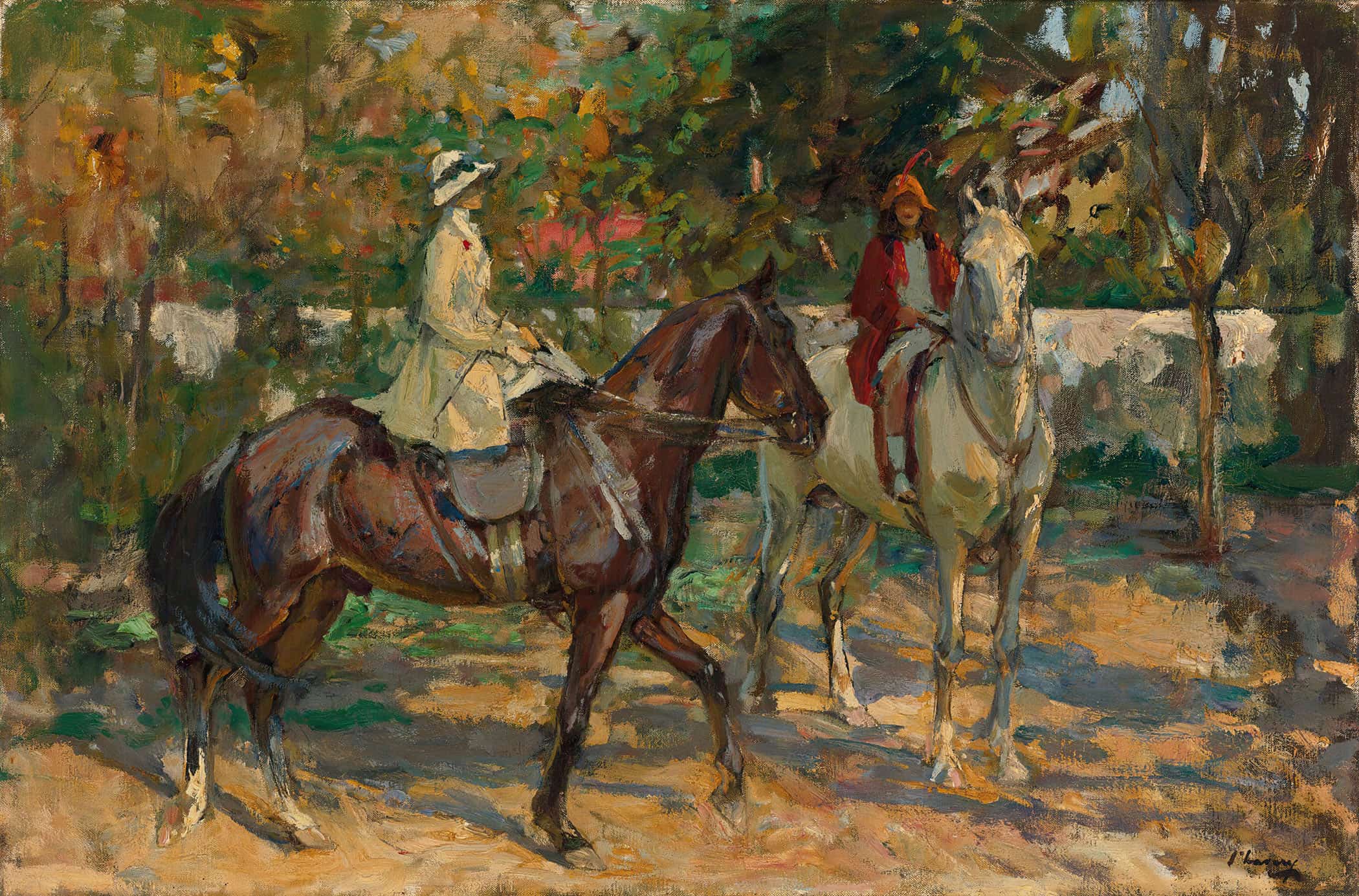 The Morning Ride by Sir John Lavery