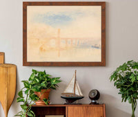 The Moselle Bridge Coblenz by Joseph Mallord William Turner