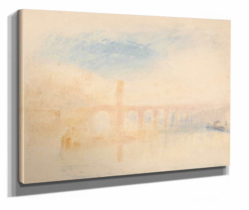 The Moselle Bridge Coblenz by Joseph Mallord William Turner