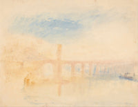 The Moselle Bridge Coblenz by Joseph Mallord William Turner