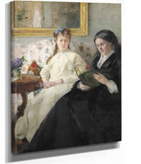 The Mother And Sister Of The Artist by Berthe Morisot