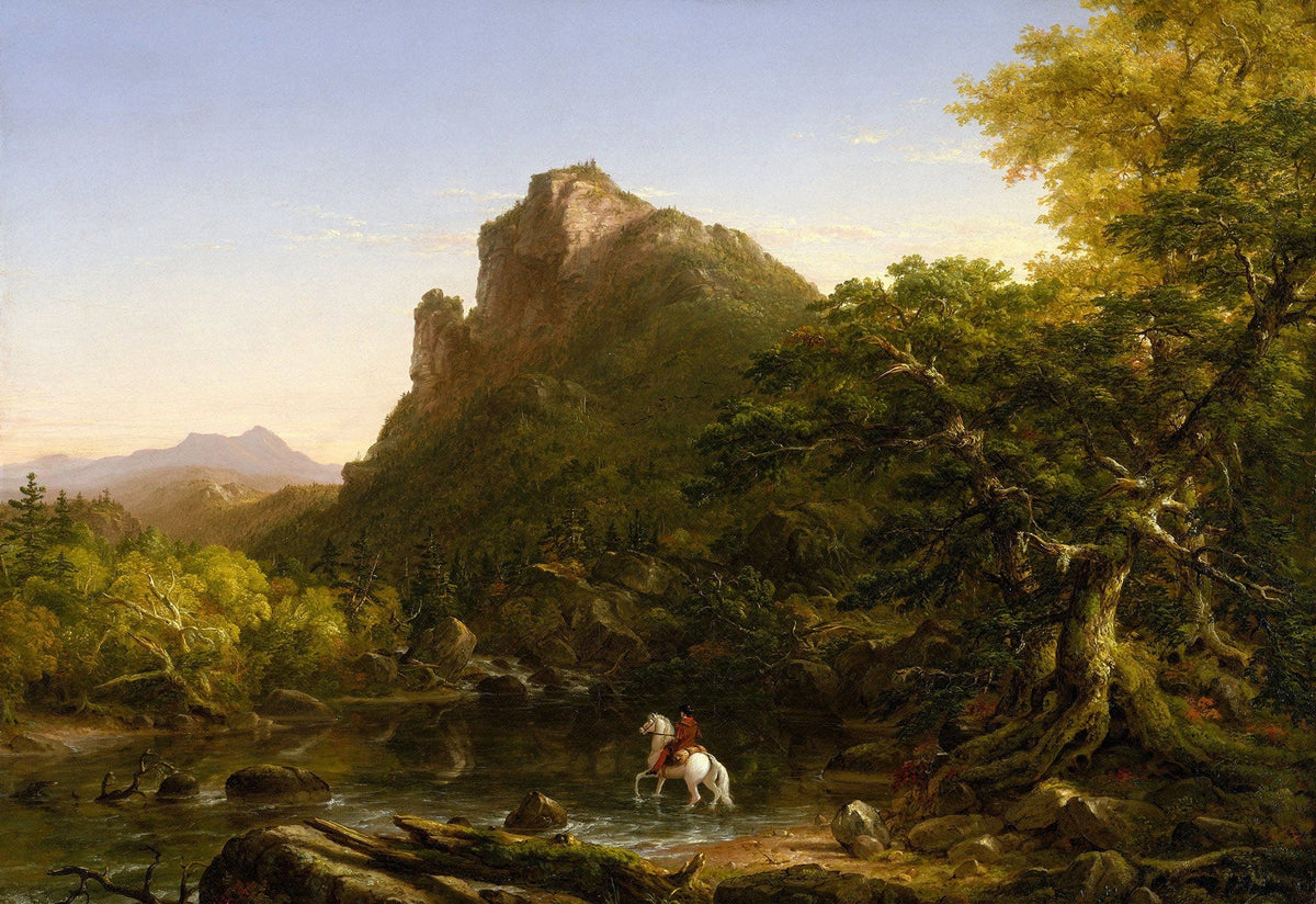 The Mountain Ford by Thomas Cole