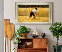 The Mower   by Georges Seurat