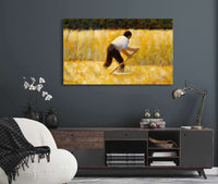 The Mower   by Georges Seurat