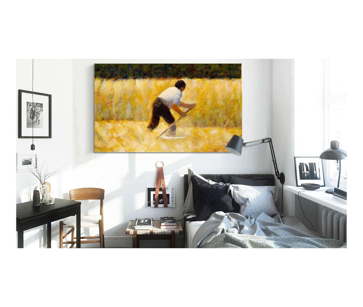 The Mower   by Georges Seurat