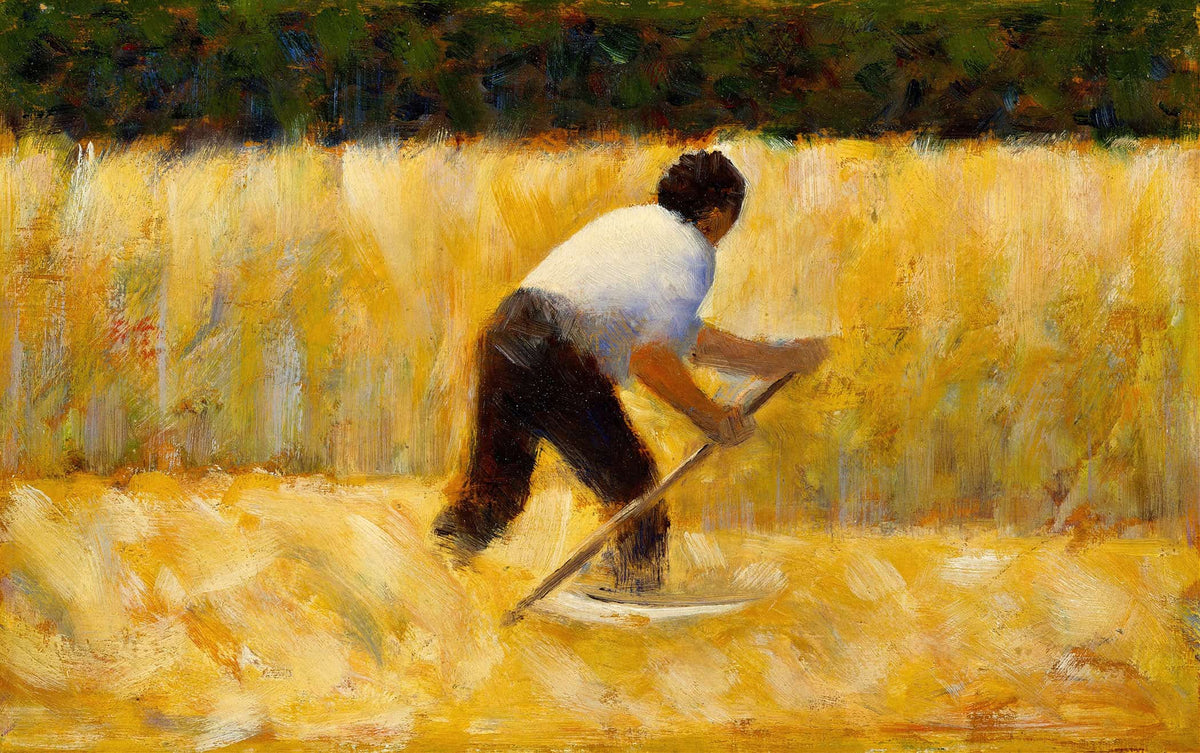 The Mower   by Georges Seurat