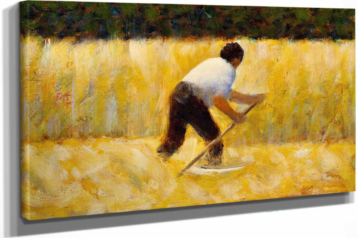 The Mower   by Georges Seurat