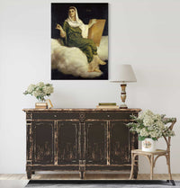 The Muse Clio by Arnold Bocklin