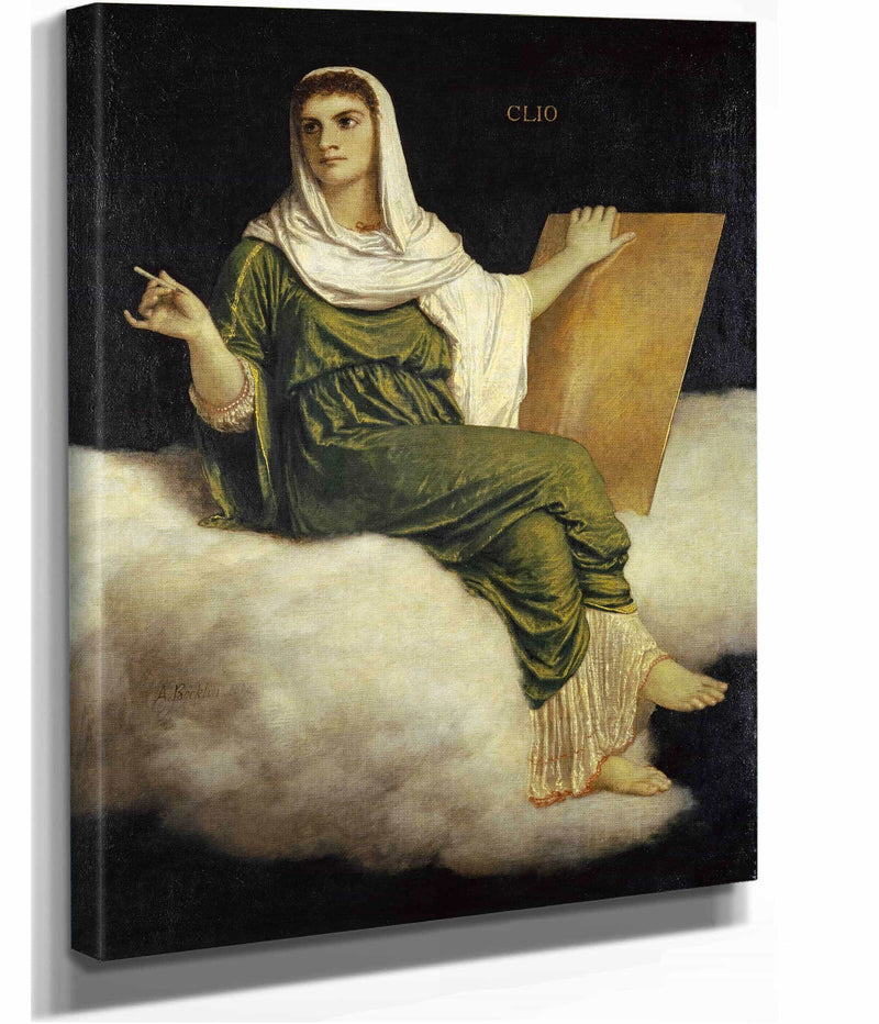 The Muse Clio by Arnold Bocklin