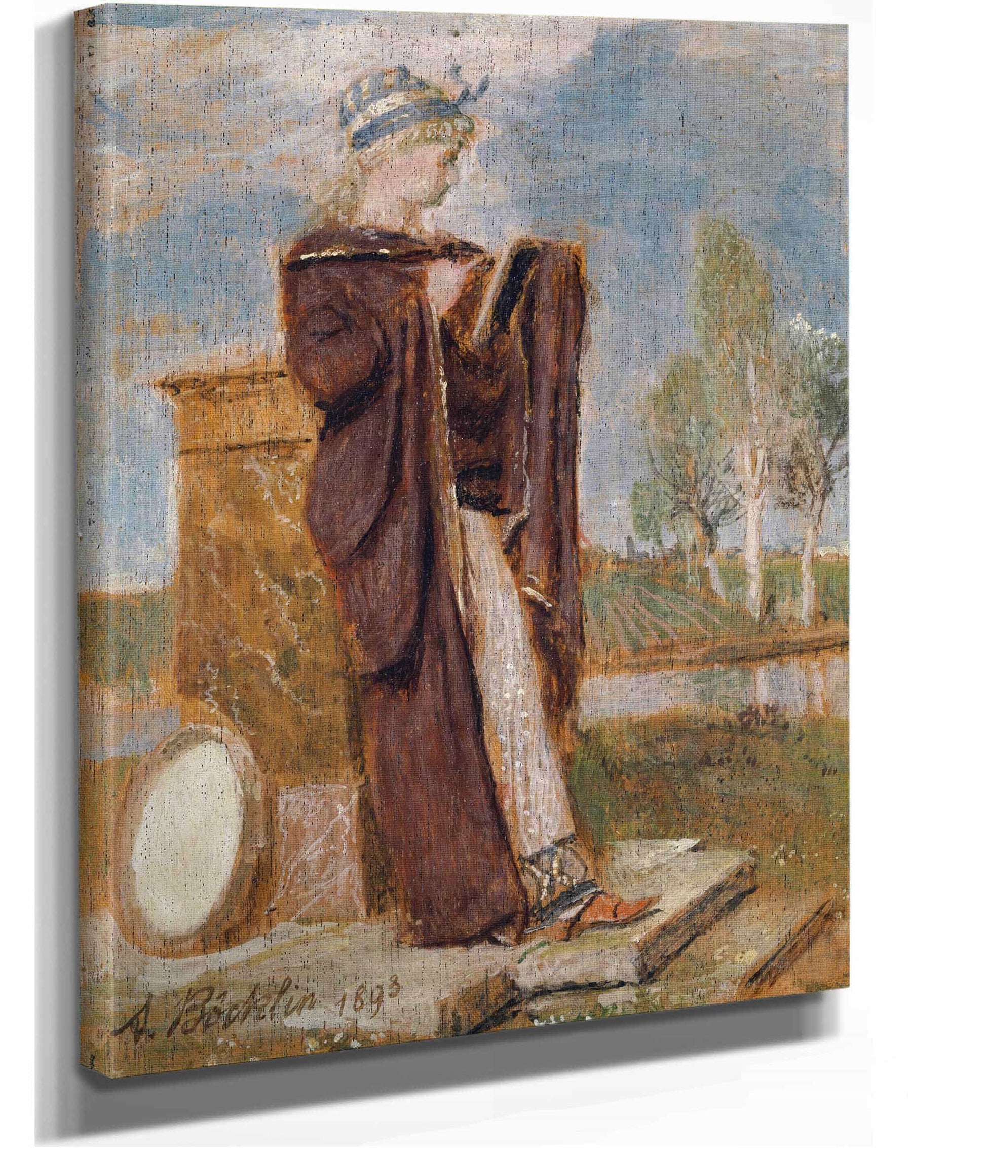 The Muse Thalia by Arnold Bocklin