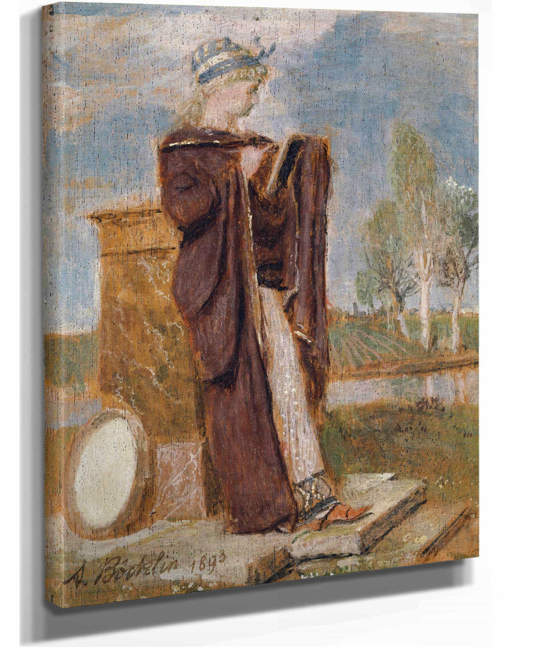 The Muse Thalia by Arnold Bocklin