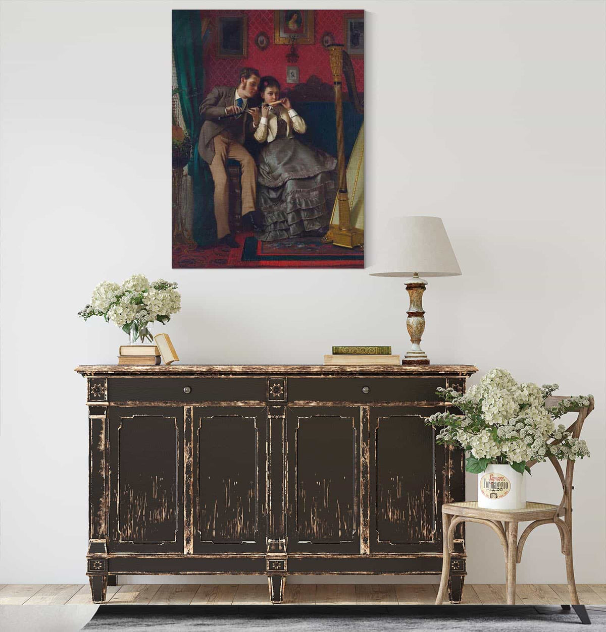 The Music Lesson by John George Brown