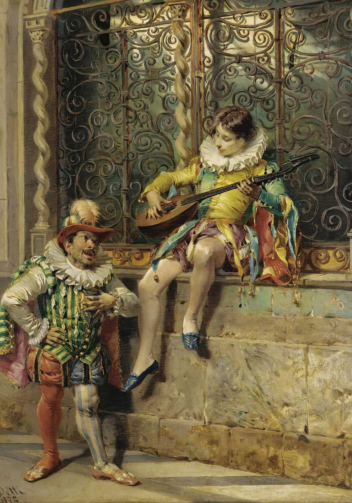 The Musicians by Cesare Auguste Detti