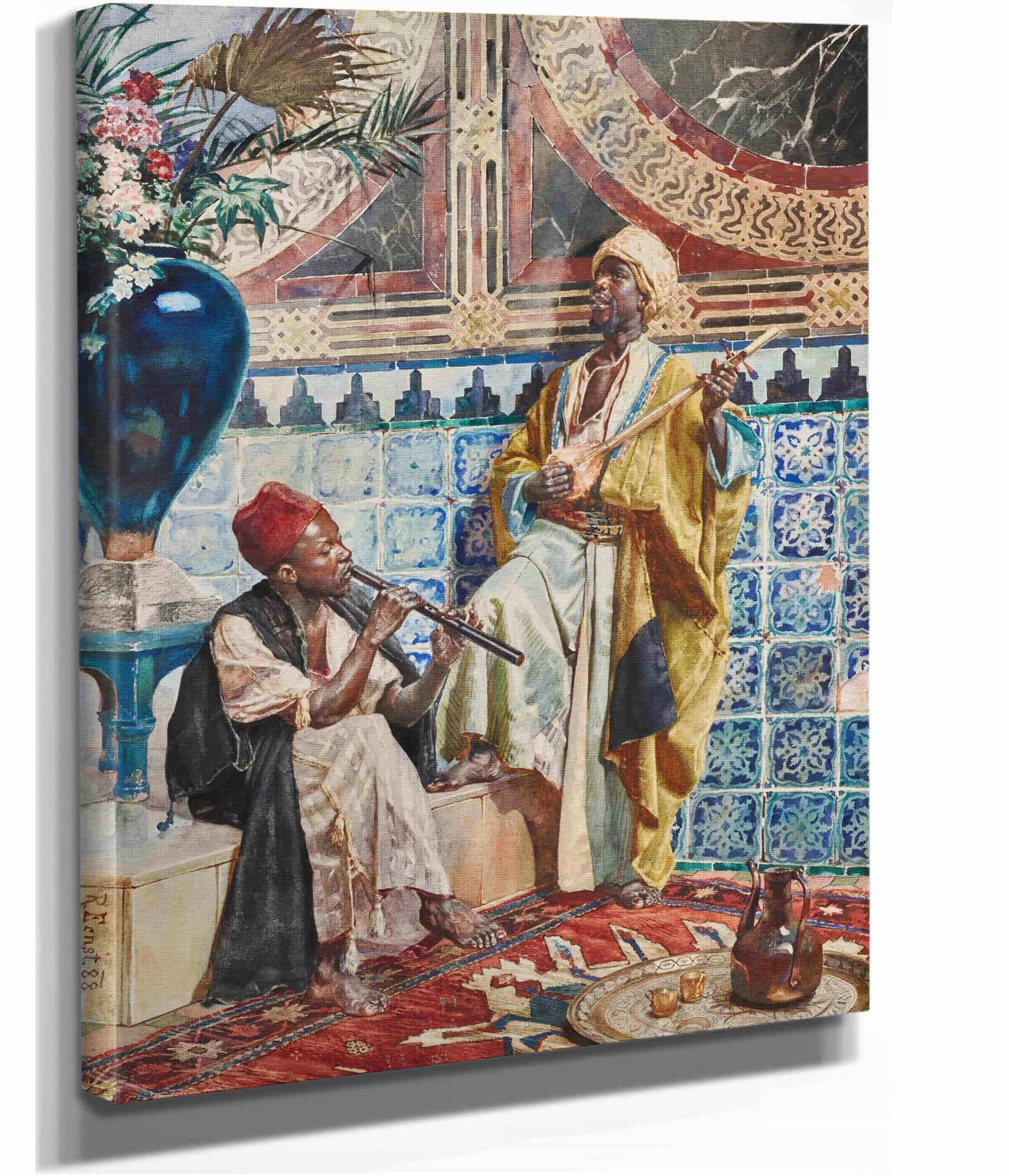 The Musicians by Rudolf Ernst