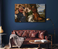 The Mystic Marriage Of Saint Catherine Of Alexandria   by Paolo Veronese