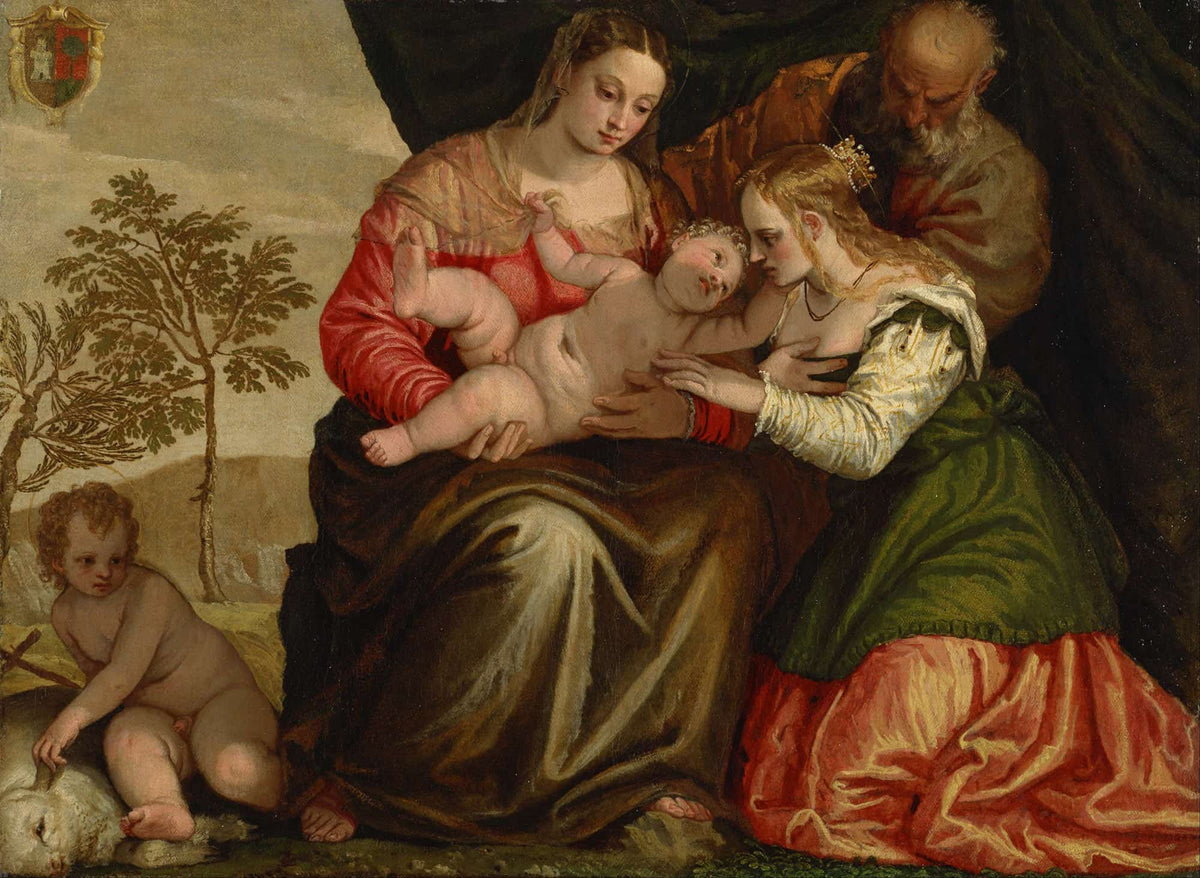 The Mystic Marriage Of St Catherine by Paolo Veronese