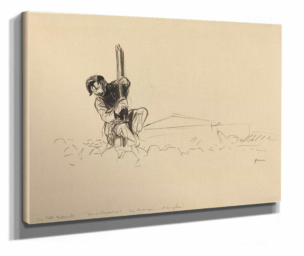 The National Holiday by Jean Louis Forain