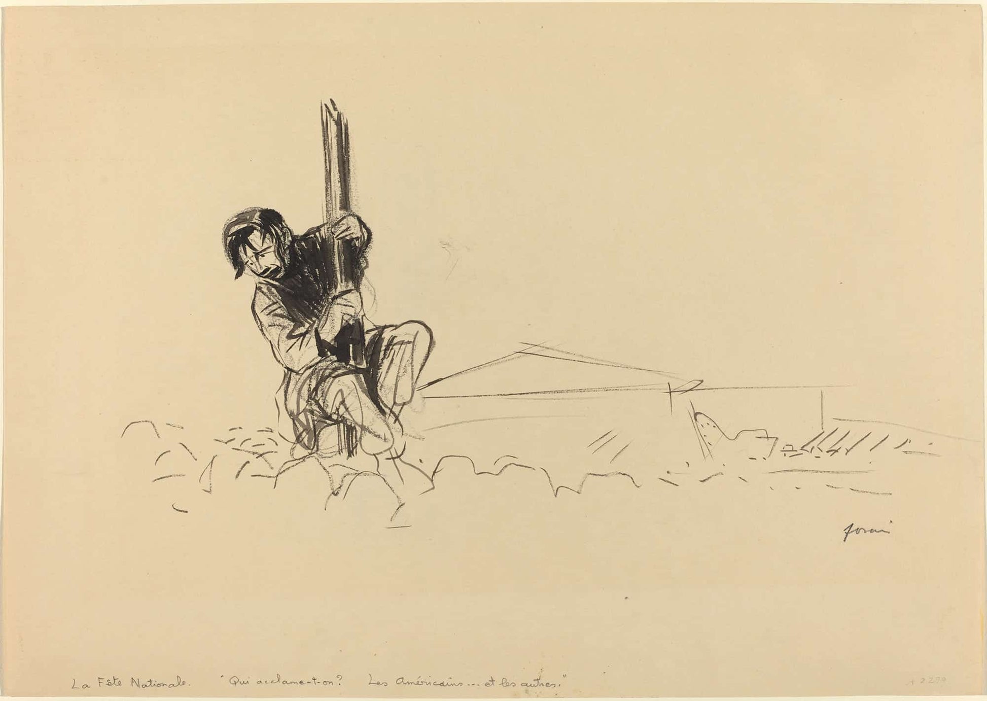 The National Holiday by Jean Louis Forain