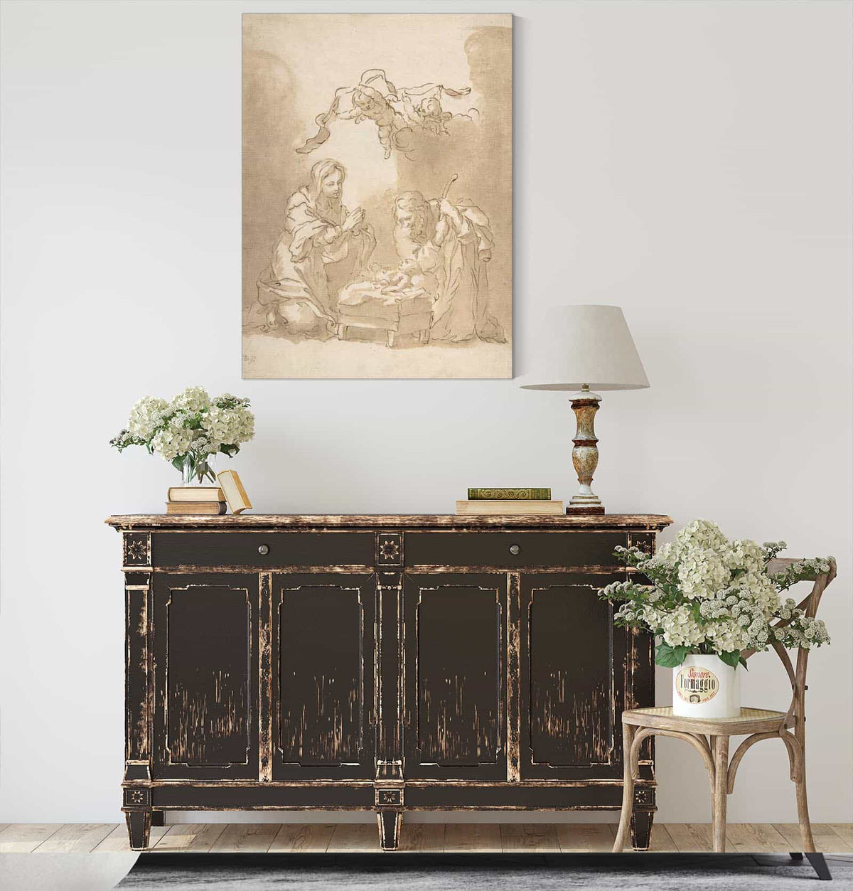 The Nativity   by Bartolome Esteban Murillo