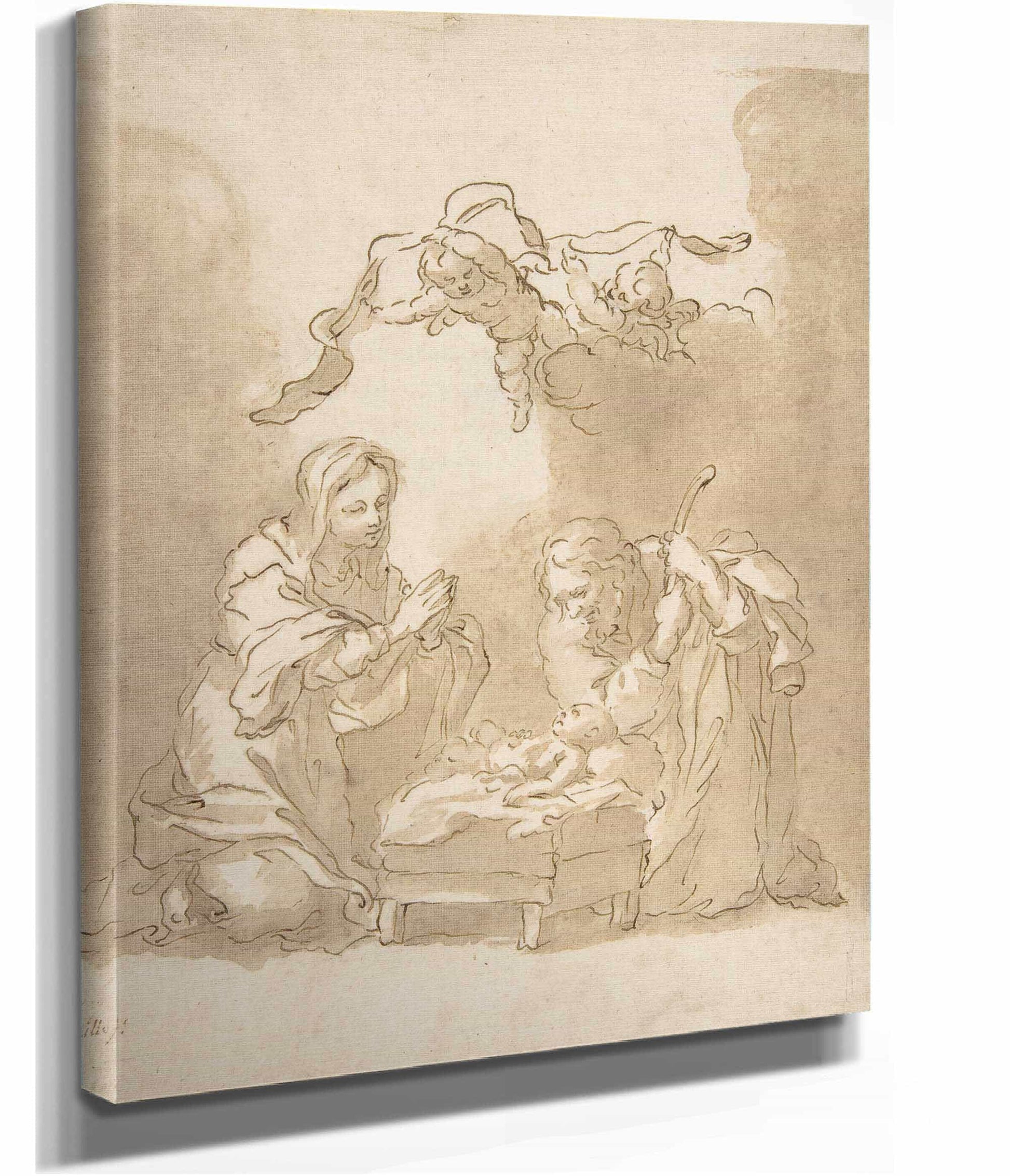 The Nativity   by Bartolome Esteban Murillo