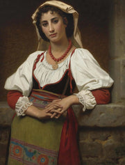 The Neapolitan Girl by Hugues Merle