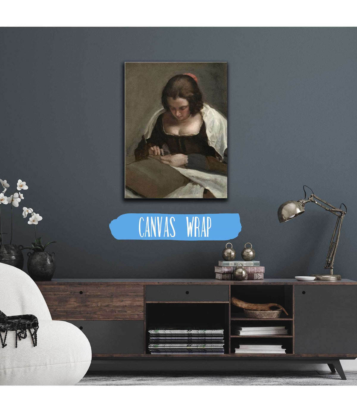 The Needlewoman by Diego Velazquez