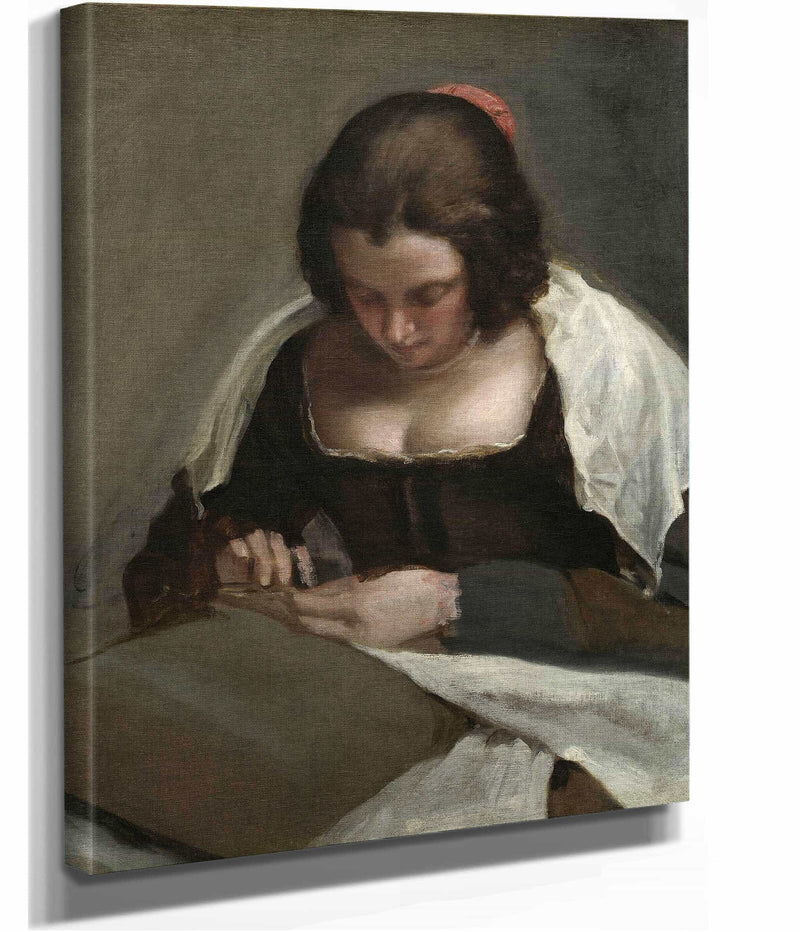 The Needlewoman by Diego Velazquez