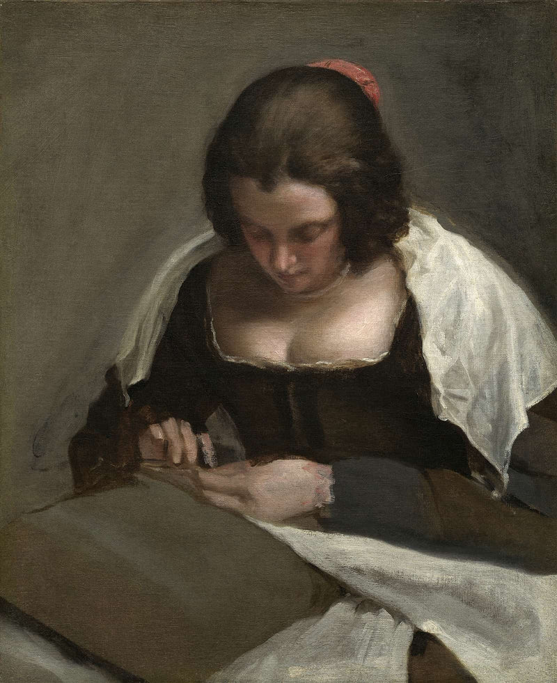 The Needlewoman by Diego Velazquez