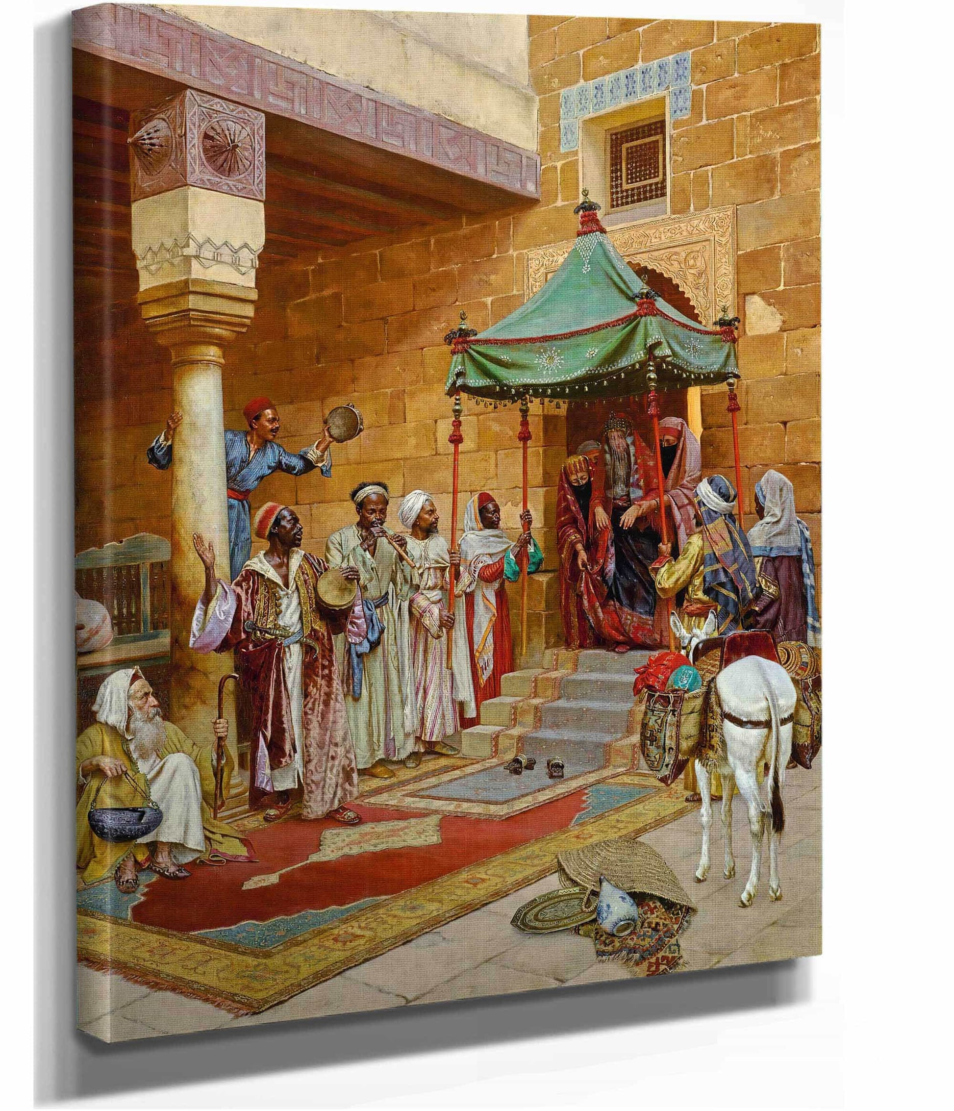 The New Bride by Rudolf Ernst