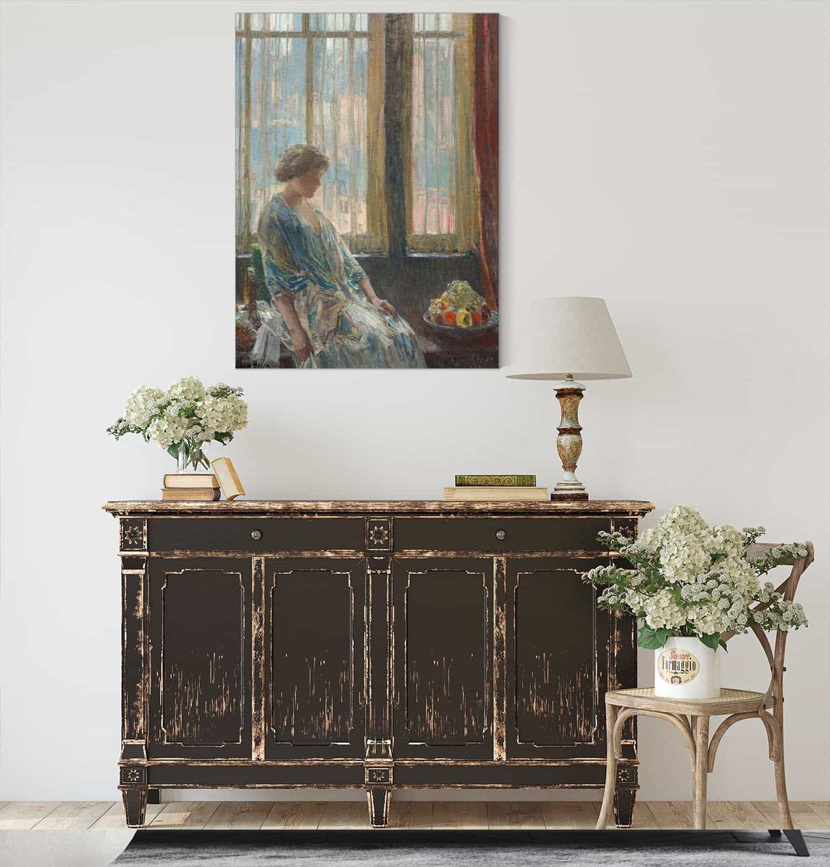 The New York Window by Childe Hassam