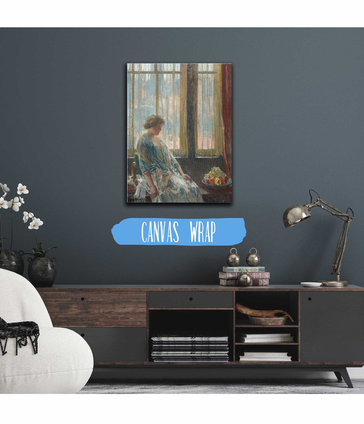 The New York Window by Childe Hassam