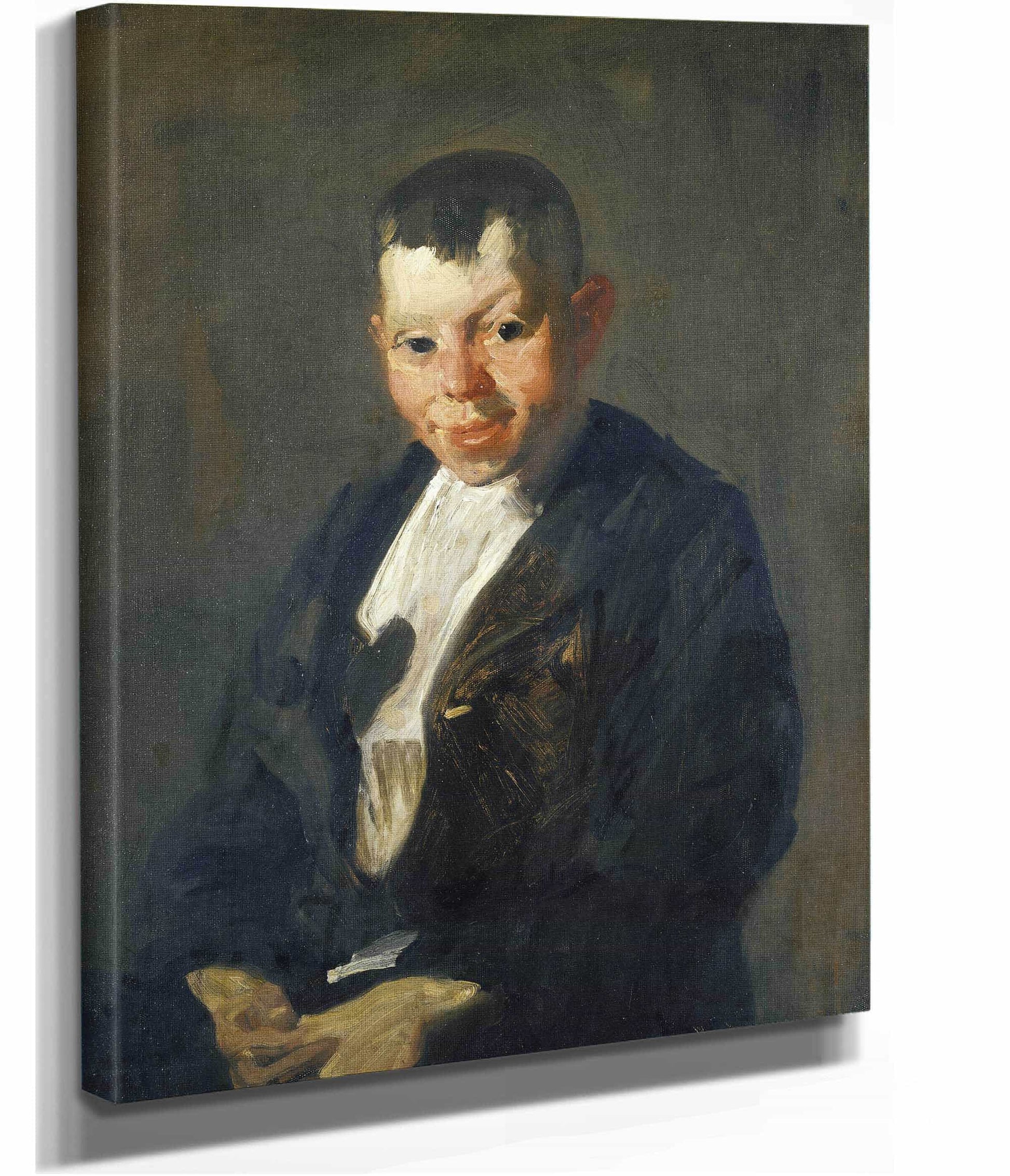 The Newsboy by George Wesley Bellows