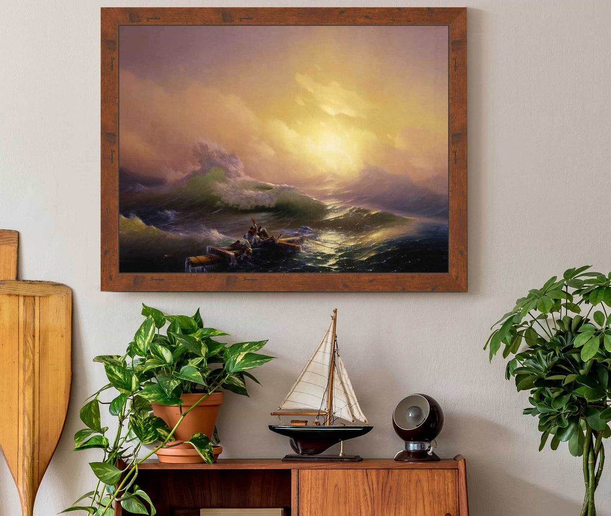 The Ninth Wave by Ivan Konstantinovich Aivazovsky