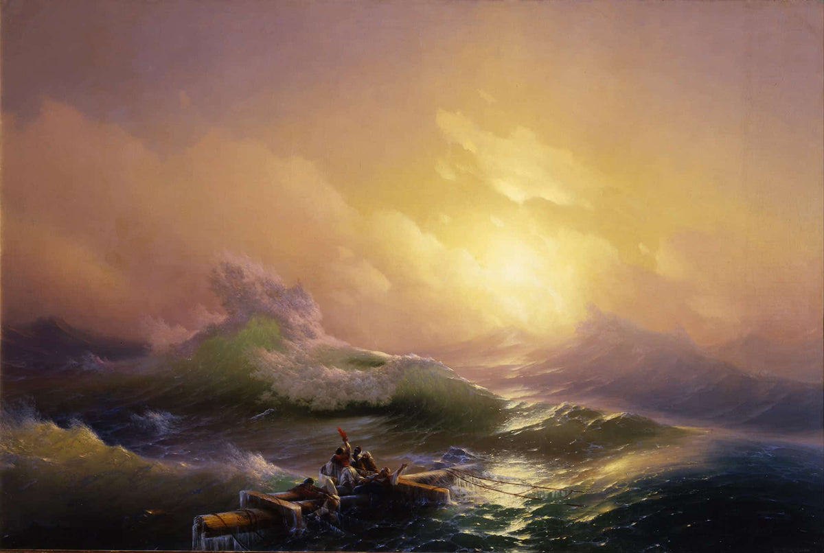 The Ninth Wave by Ivan Konstantinovich Aivazovsky