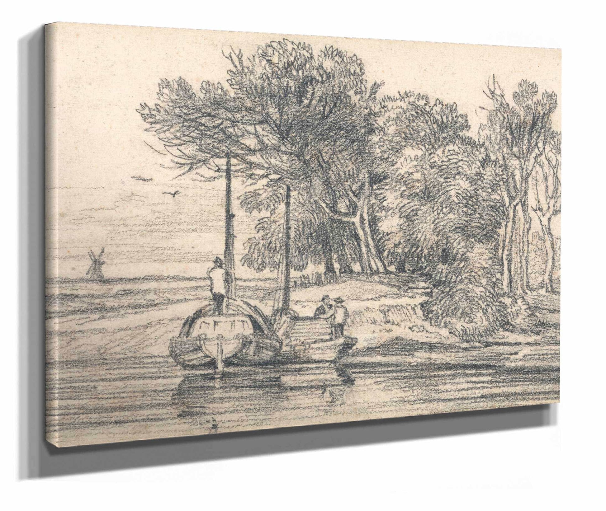 The Norfolk Broads by John Sell Cotman
