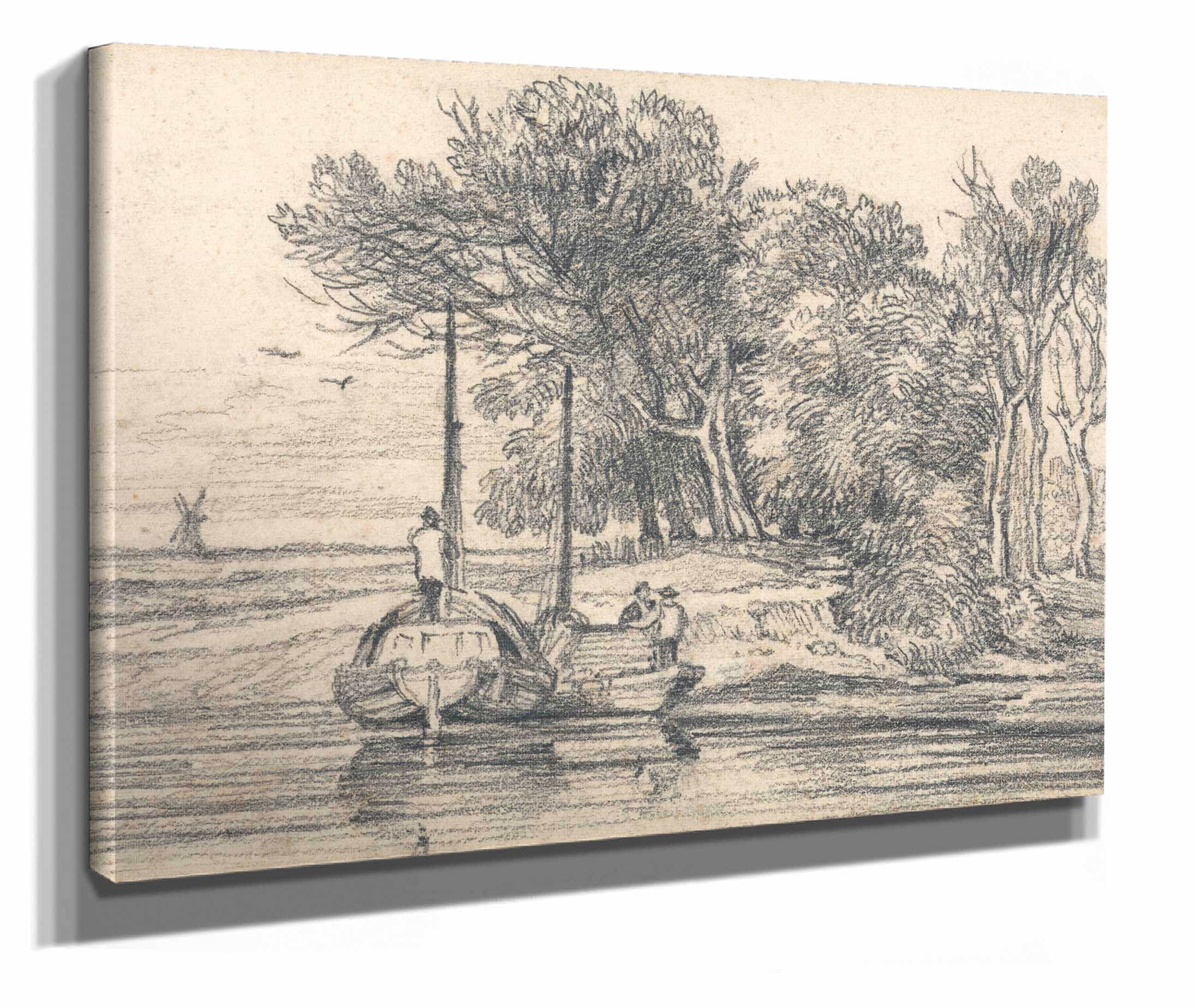 The Norfolk Broads by John Sell Cotman