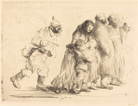 The Notables Large Plate by Jean Louis Forain