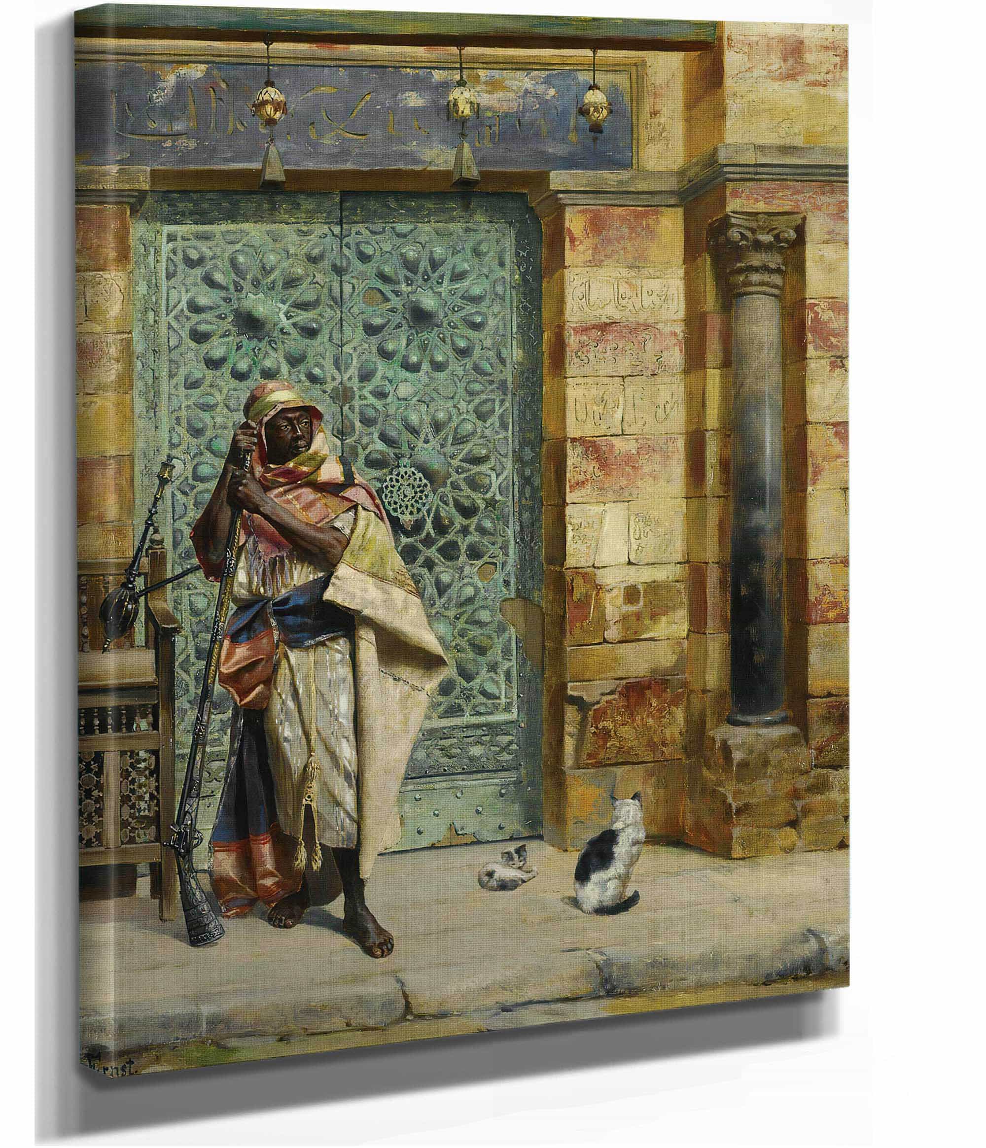 The Nubian Guard by Rudolf Ernst
