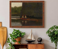 The Oarsmen The Schreiber Brothers by Thomas Eakins