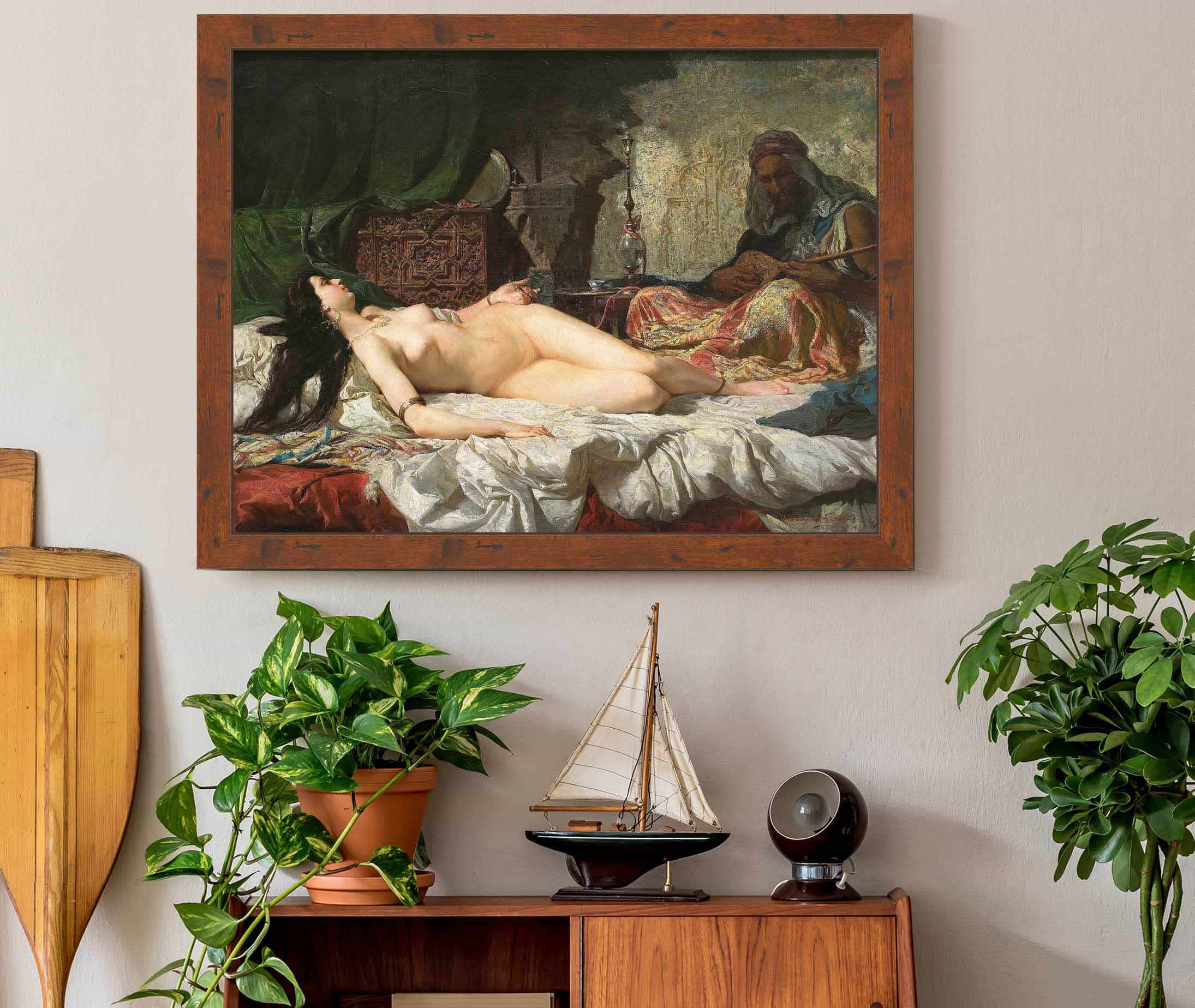 The Odalisque by Mariano Fortuny Marsal