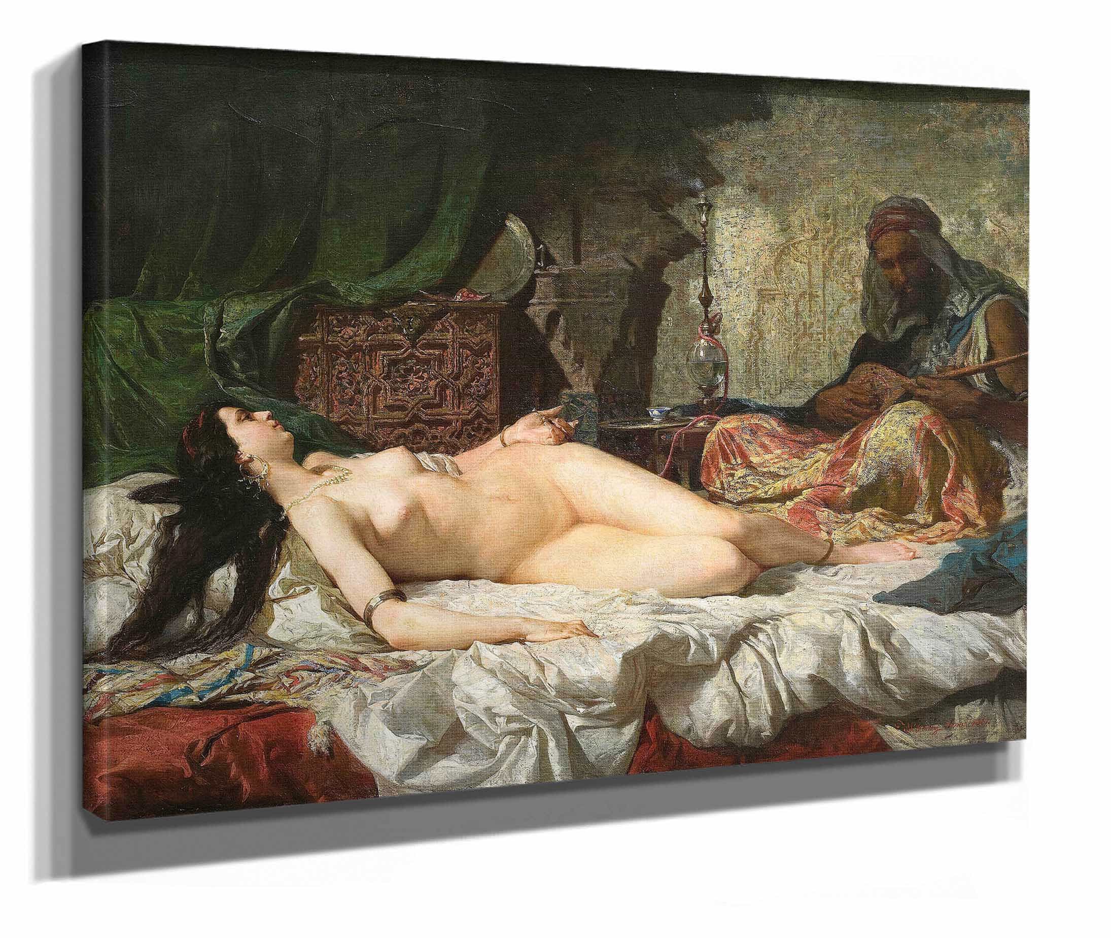The Odalisque by Mariano Fortuny Marsal