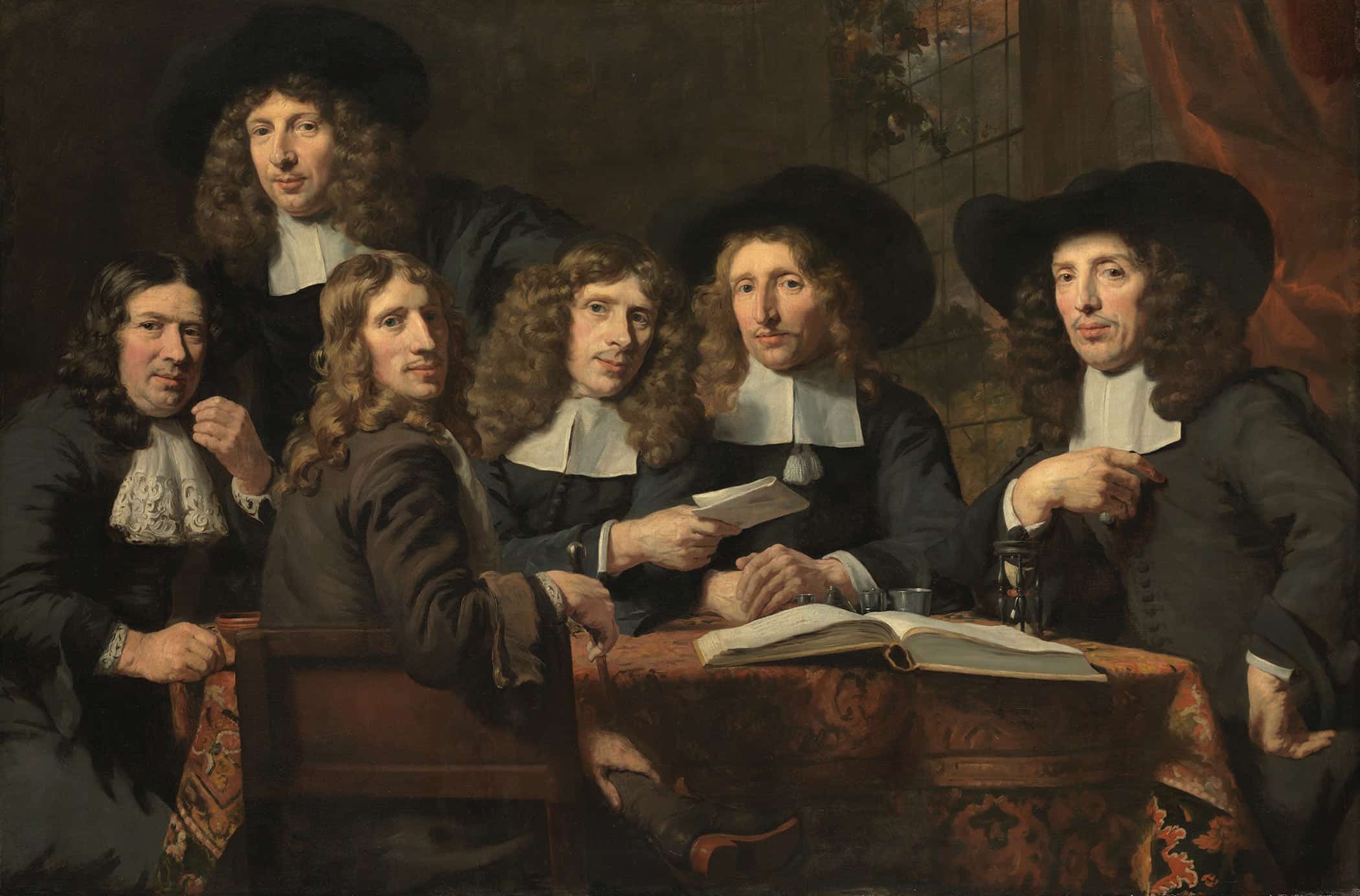 The Officers Of The Amsterdam Surgeons Guild by Nicolaes Maes