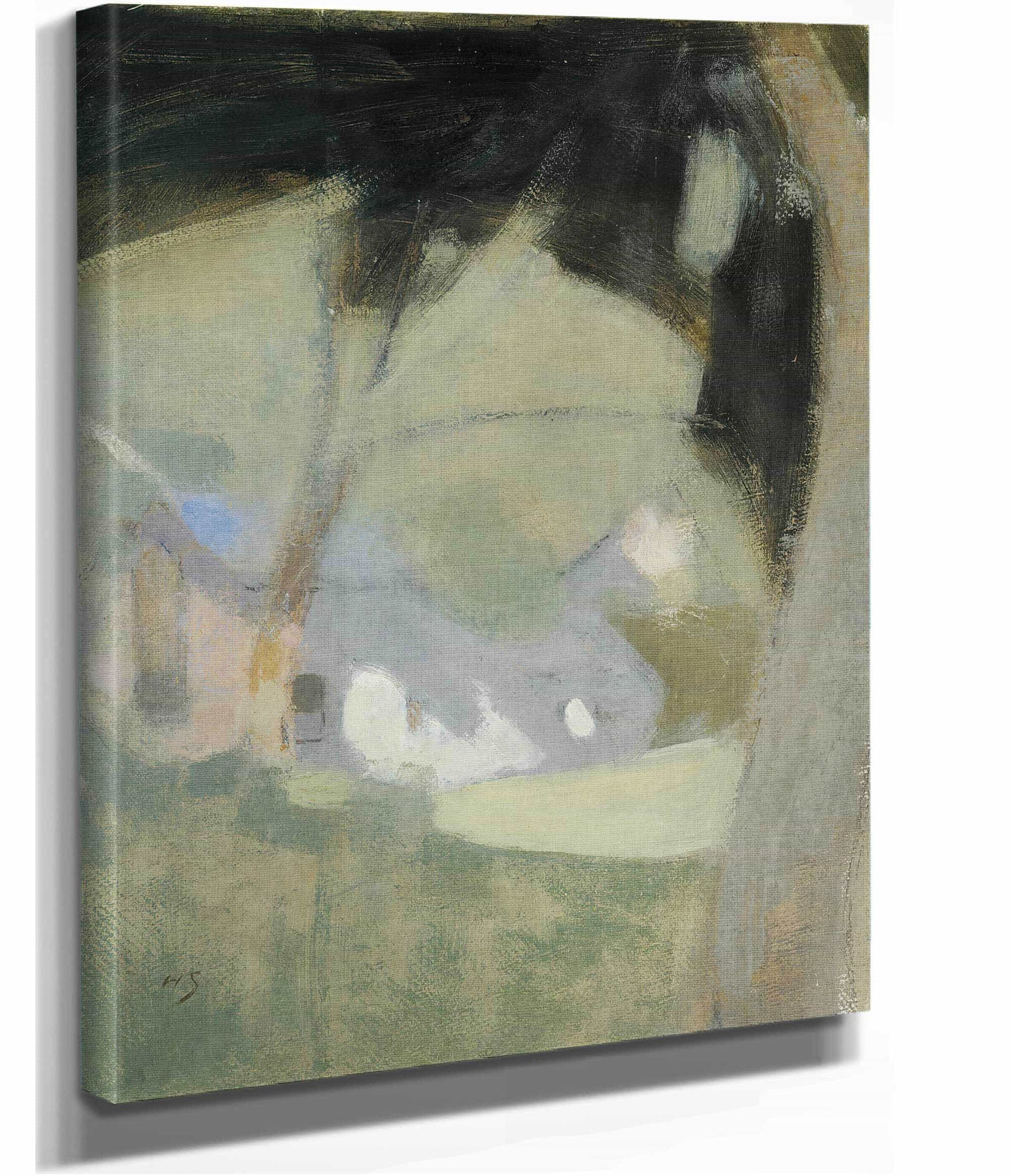 The Old Brewery Composition by Helene Schjerfbeck