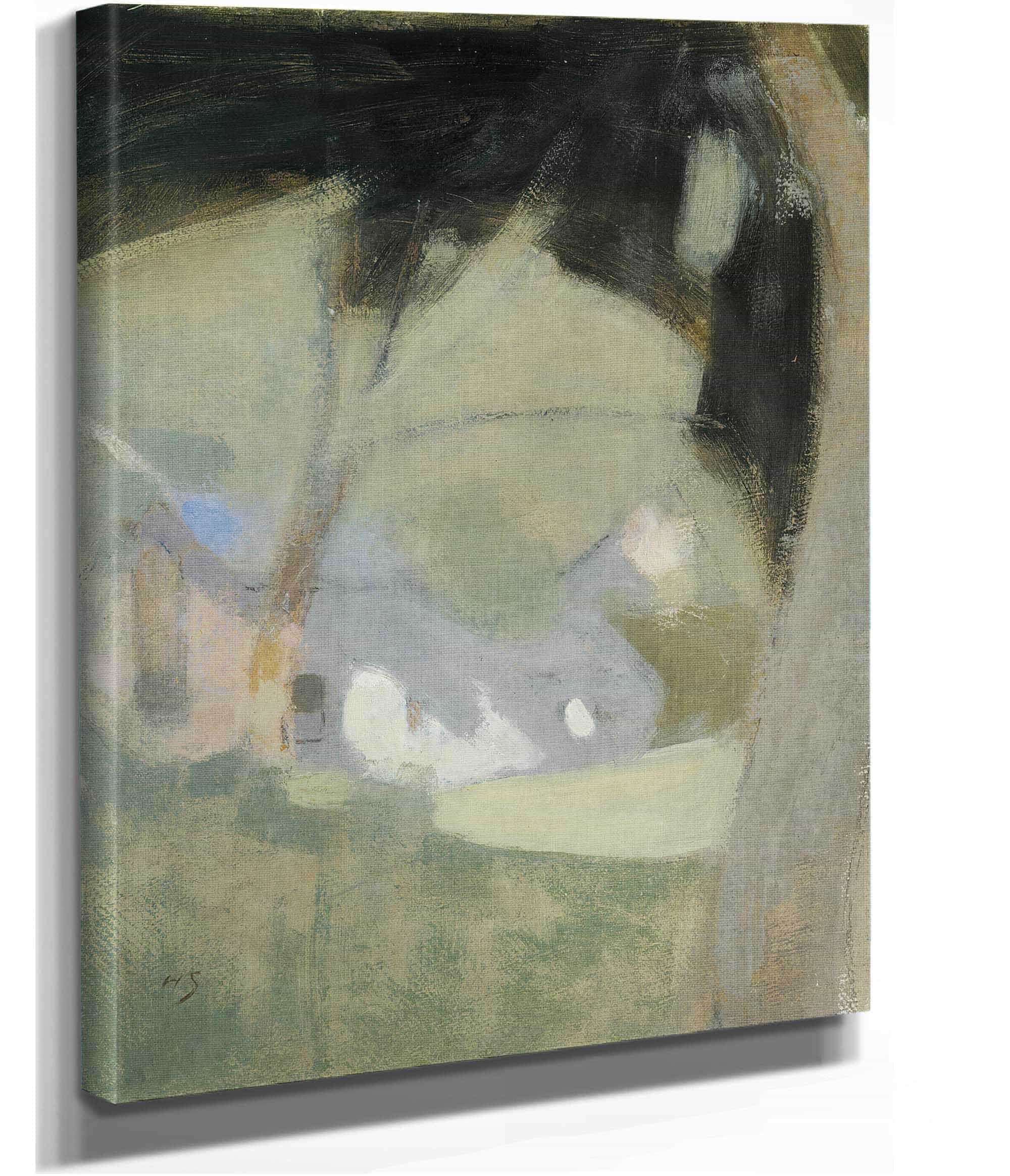 The Old Brewery Composition by Helene Schjerfbeck