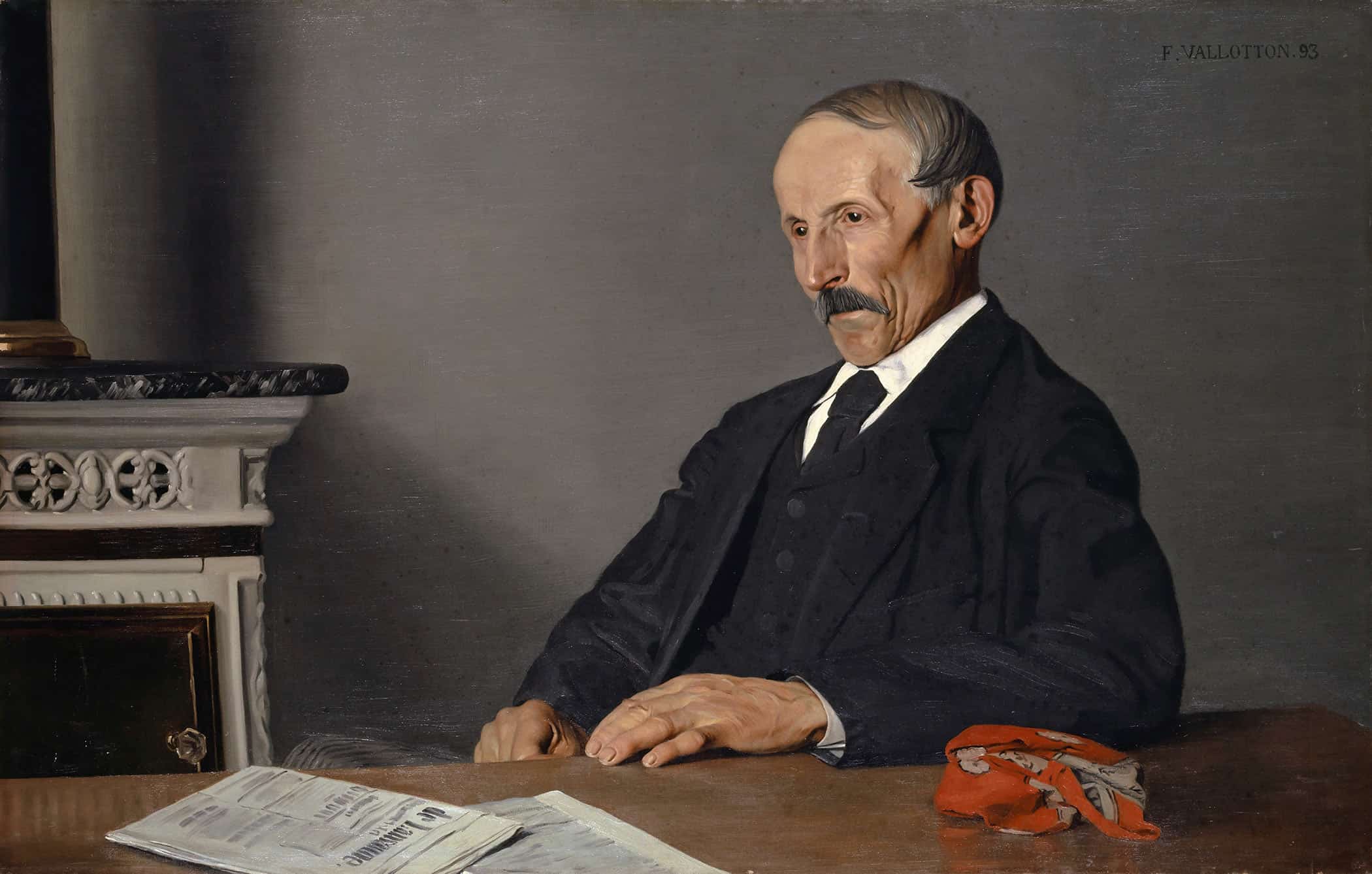 The Old Concierge by Felix Vallotton