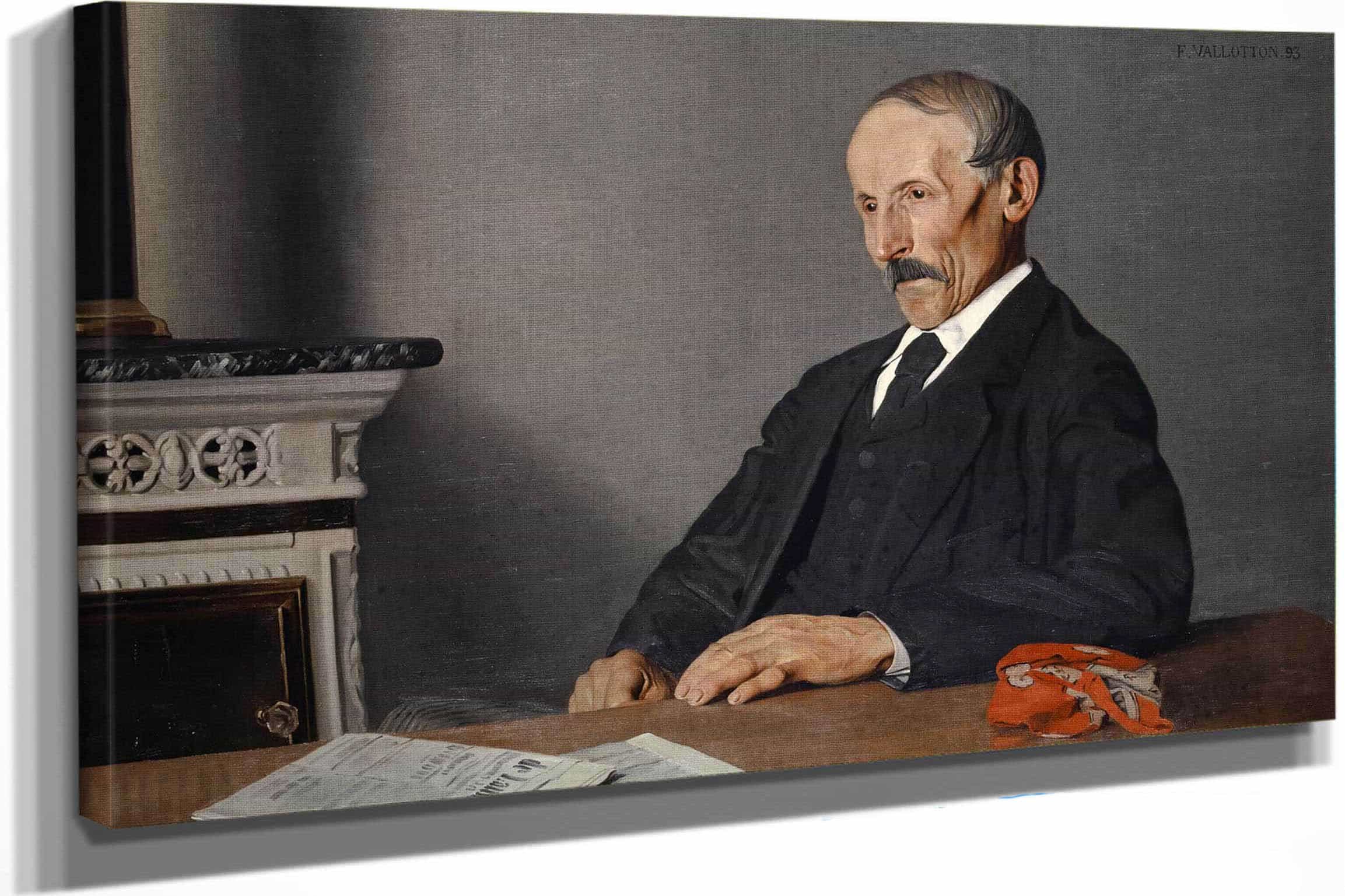 The Old Concierge by Felix Vallotton